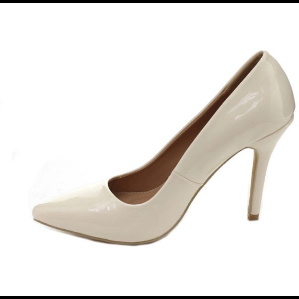 DBDK Nude Patent Pumps *BRAND NEW w/ BOX*